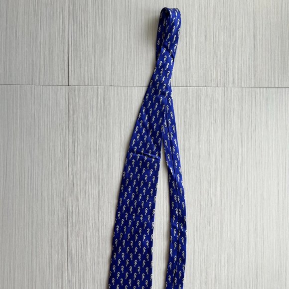 Seahorse Silk Necktie – Cyberoptix TieLab Seahorse tie